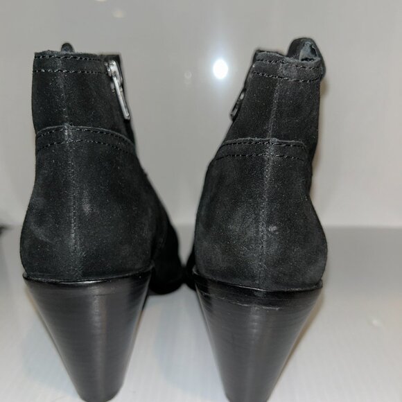 ASH Ivana Black Suede Ankle Boot, Size 8.5 - Picture 7 of 8